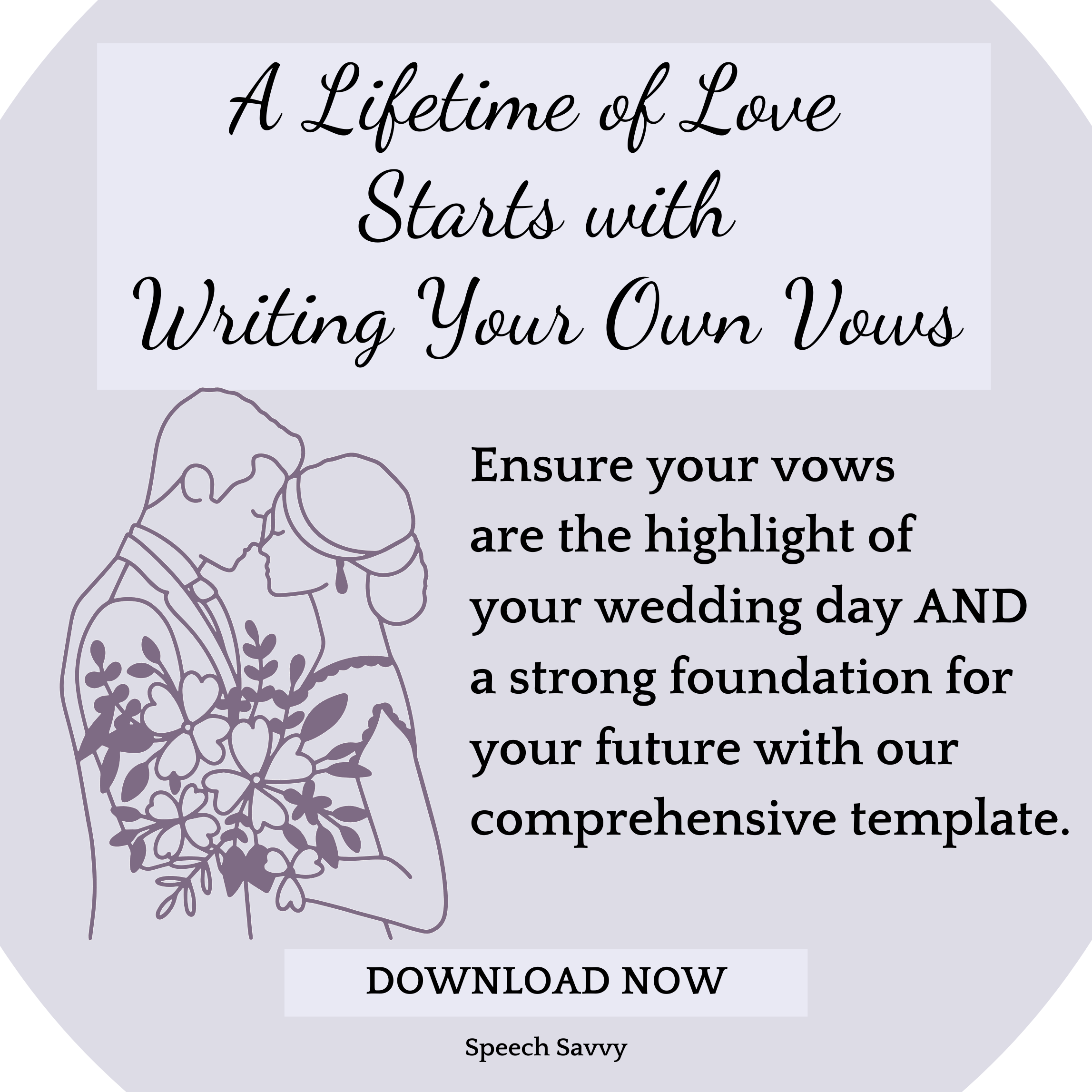 Blushing Bride Vows Bundle: Template + Ephemeral Significance + Future Promises Visualization + Must-Knows, and more