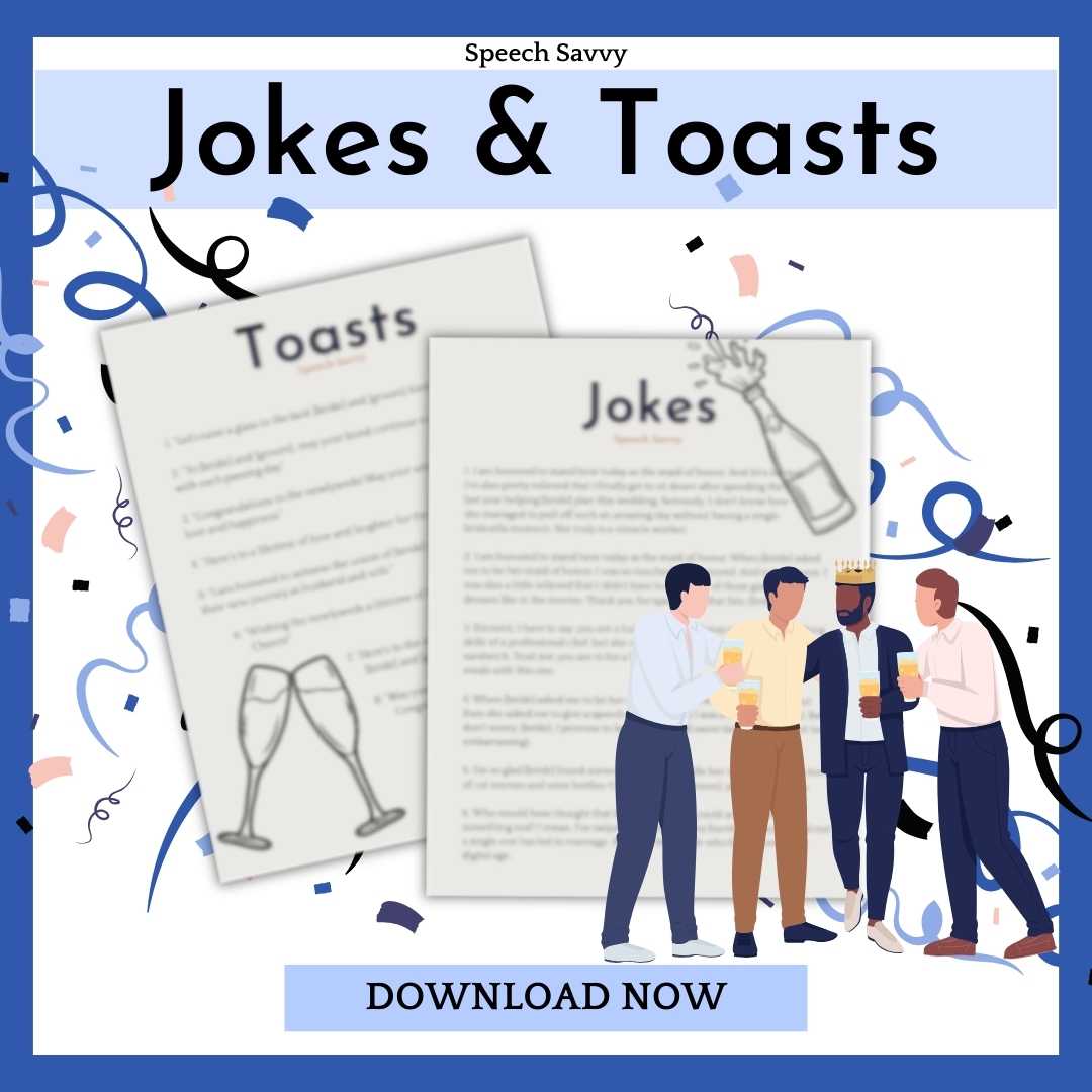 best man jokes and toast examples