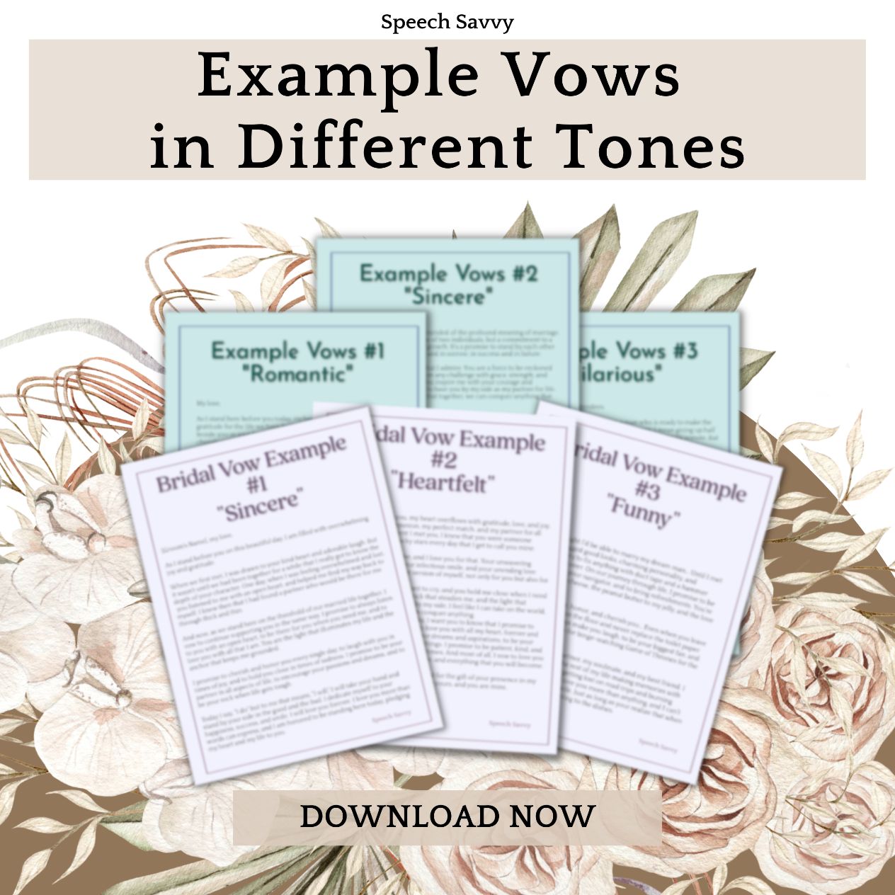 example wedding vows for bride and groom