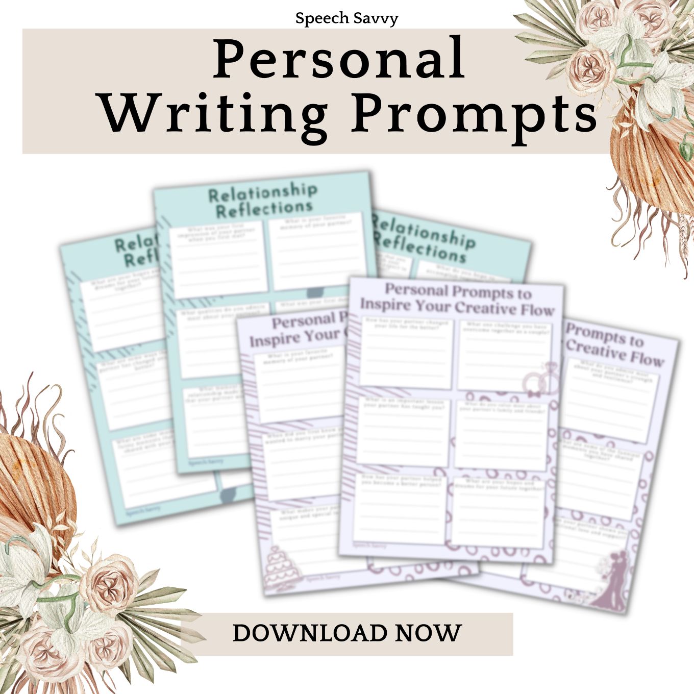 personal prompt questions to write your own wedding vows