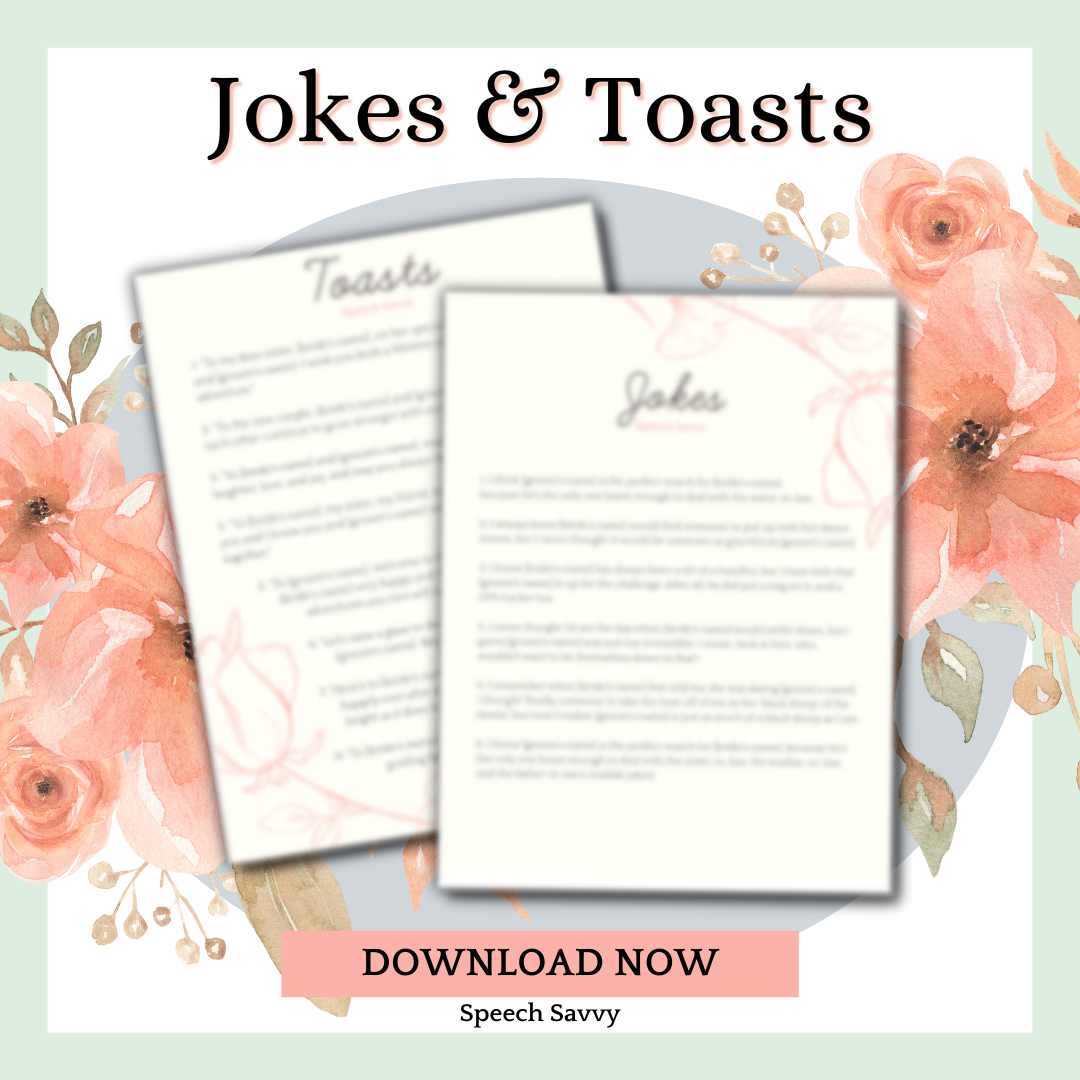 sister maid of honor jokes and toasts